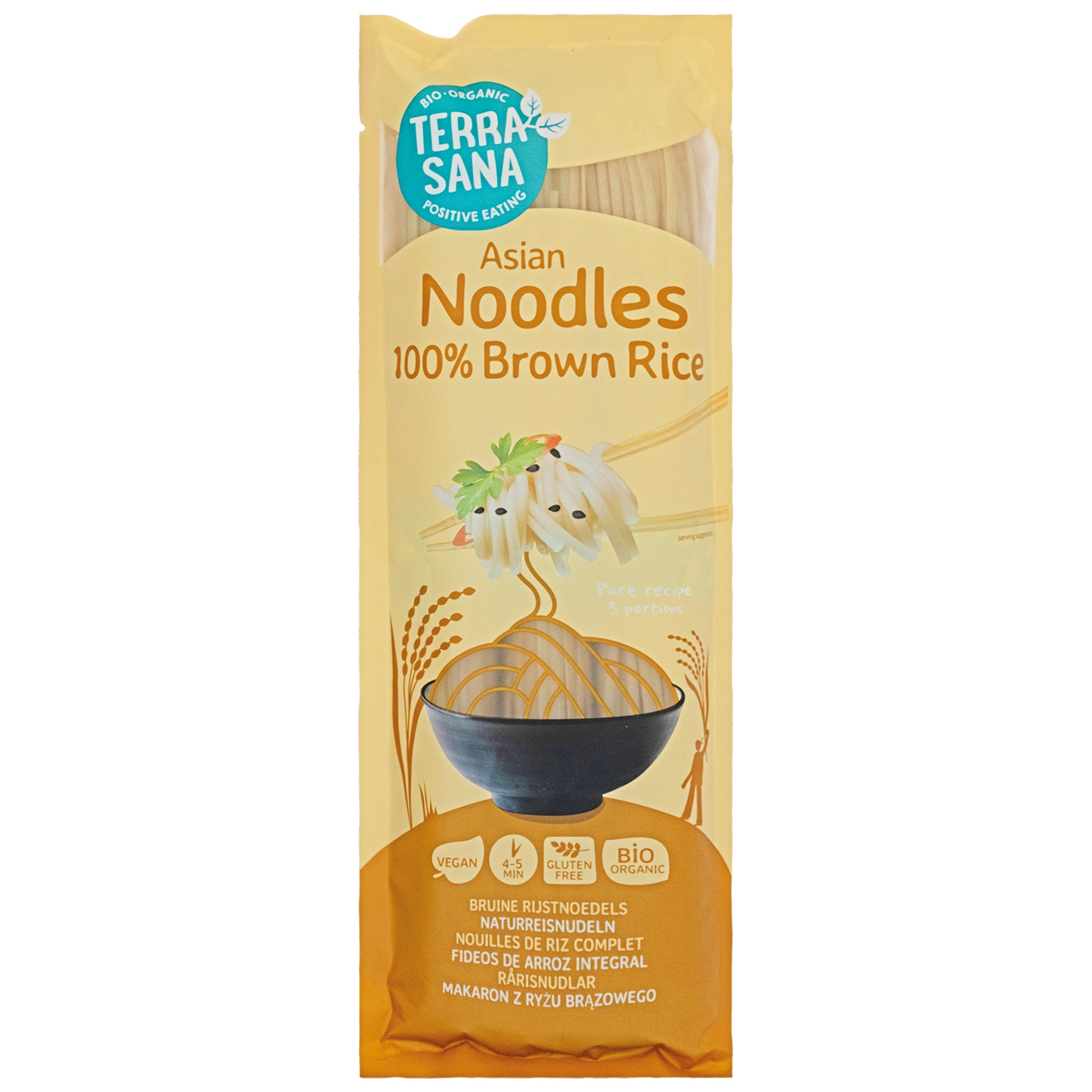 Täysjyväriisinuudeli 100 %, 250 g