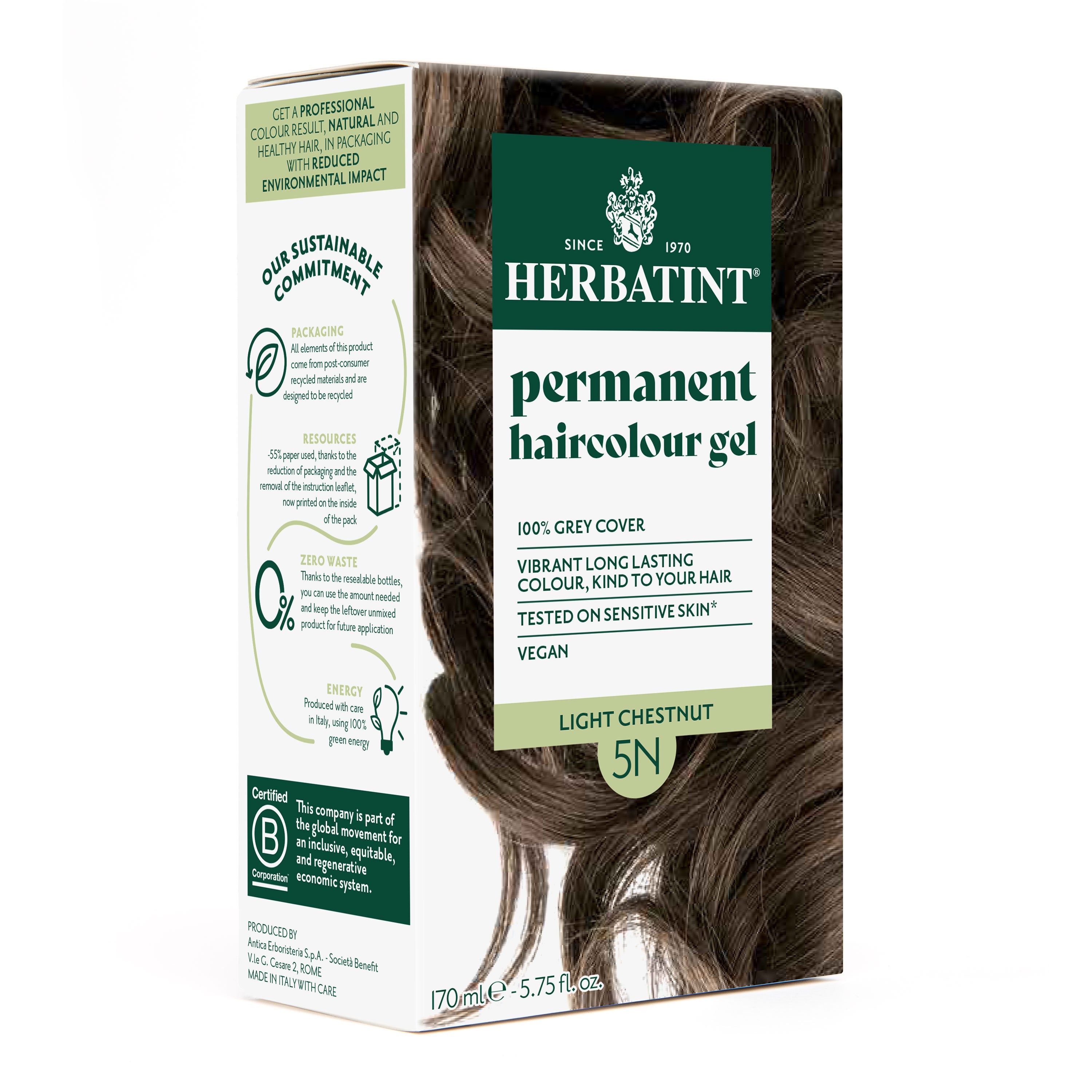 Kestoväri 5N, Light Chestnut, 170 ml