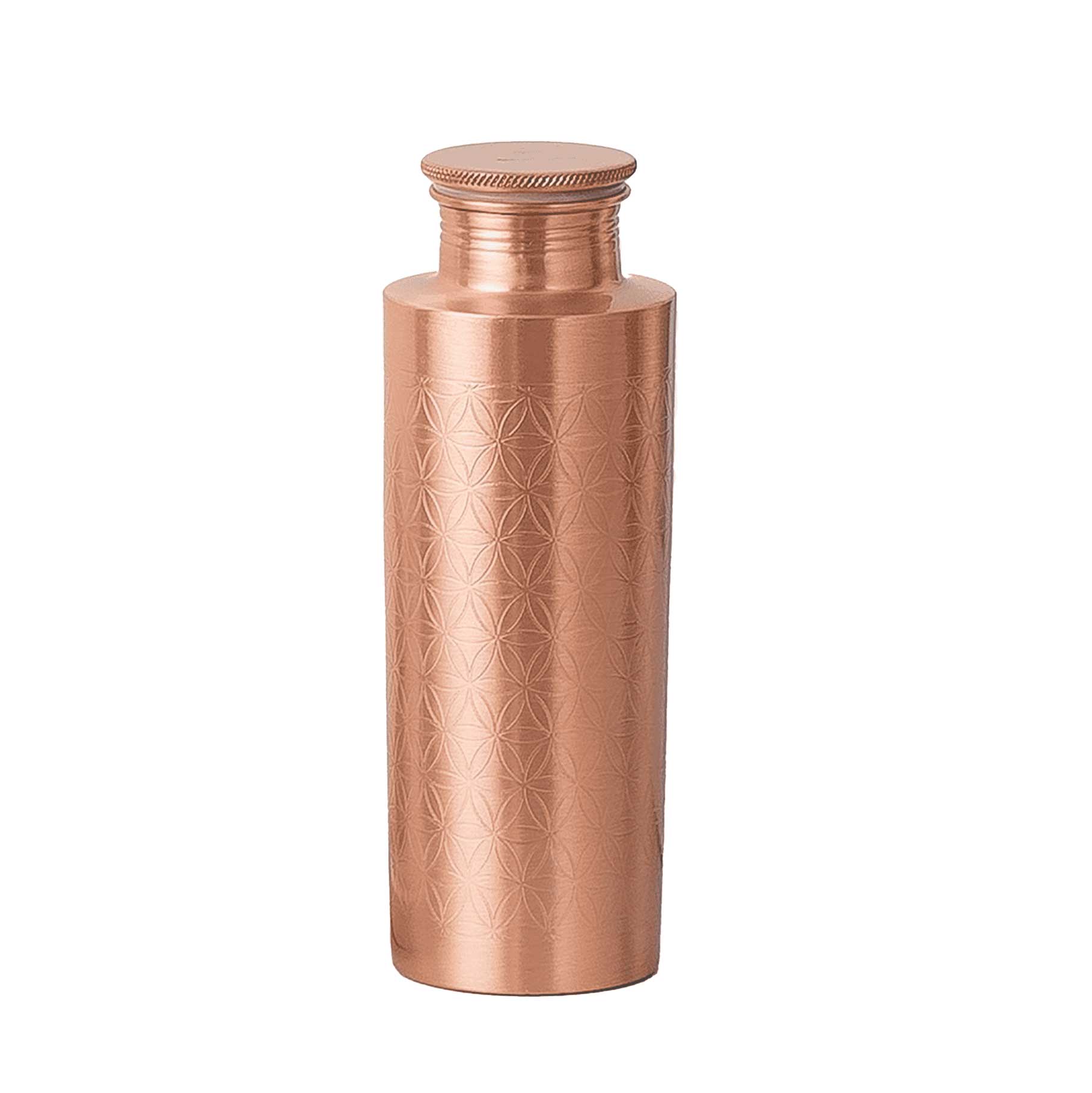 Flower of Life Copper Bottle 700 ml - Ruohonjuuri