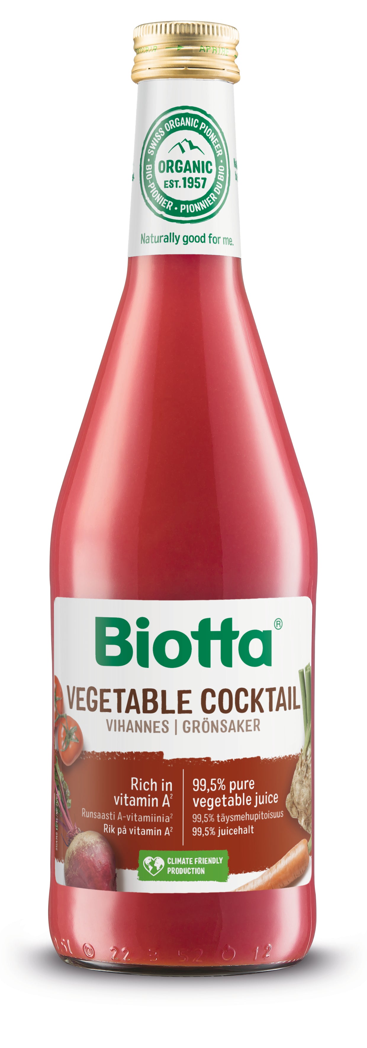Vihannestäysmehu, 500 ml