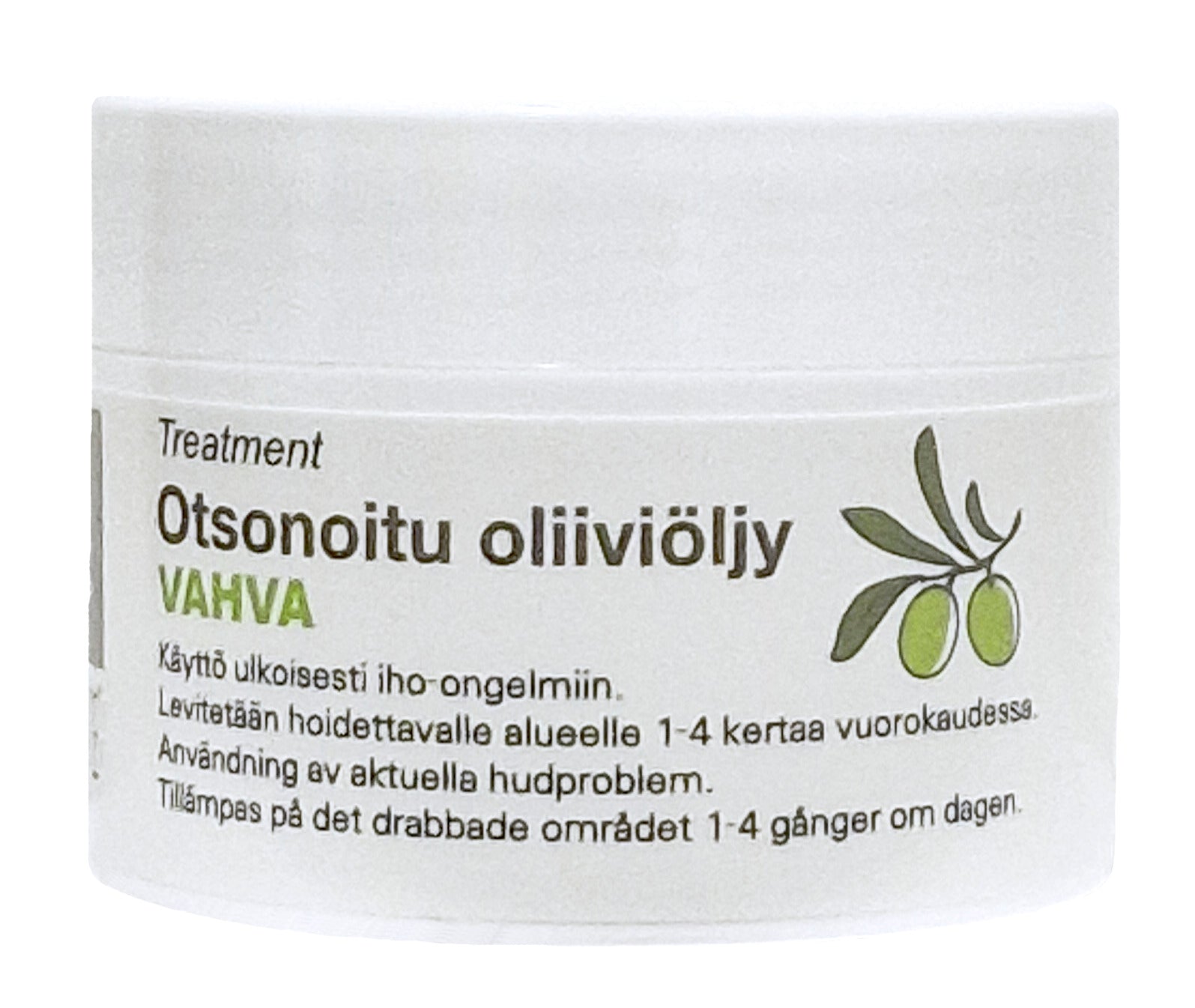 Otsonoitu oliiviöljy, vahva, 50 ml