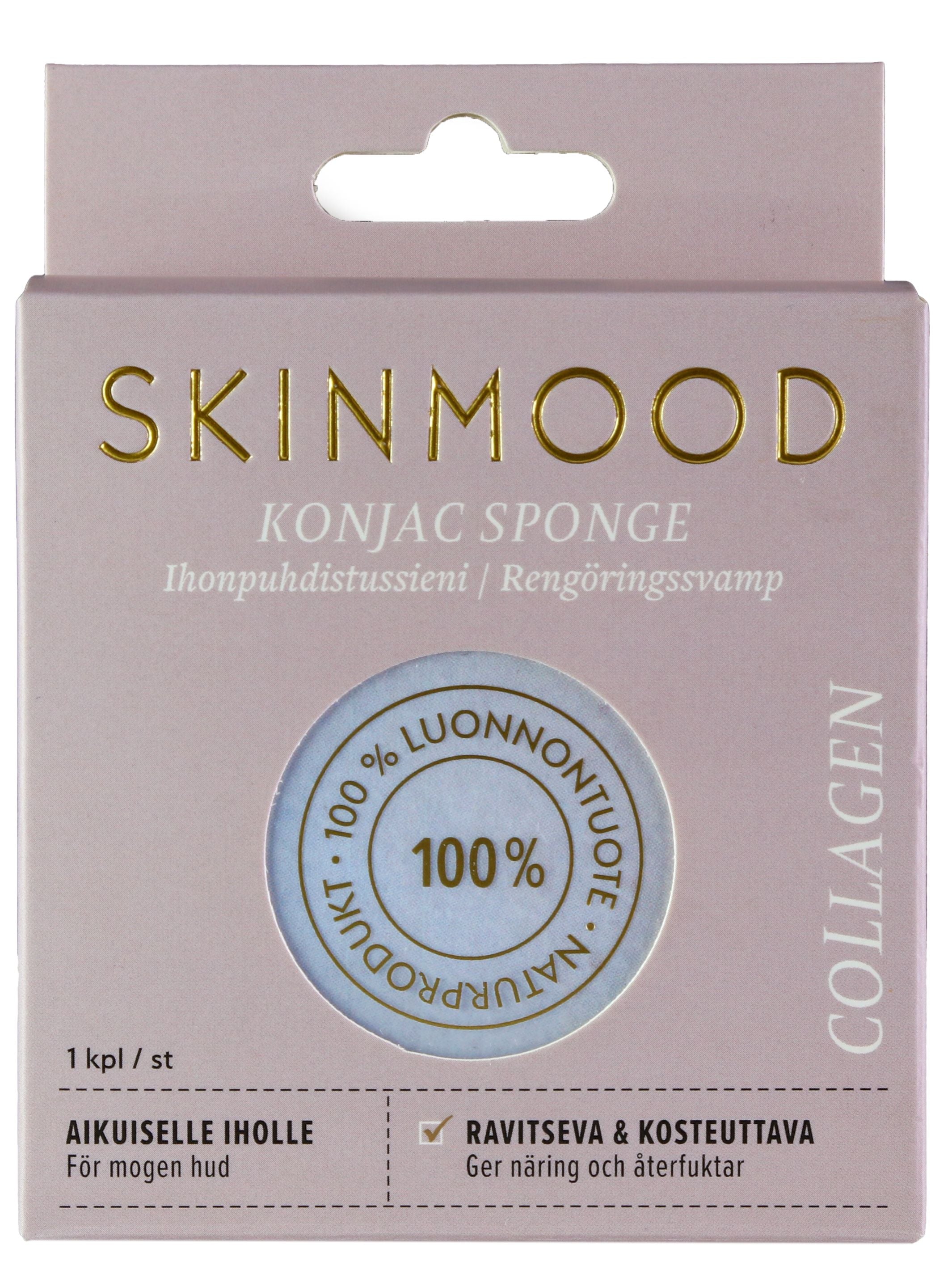 Ihonhoidon ihmesieni, aikuiselle iholle (Konjac Sponge-kasvosieni)