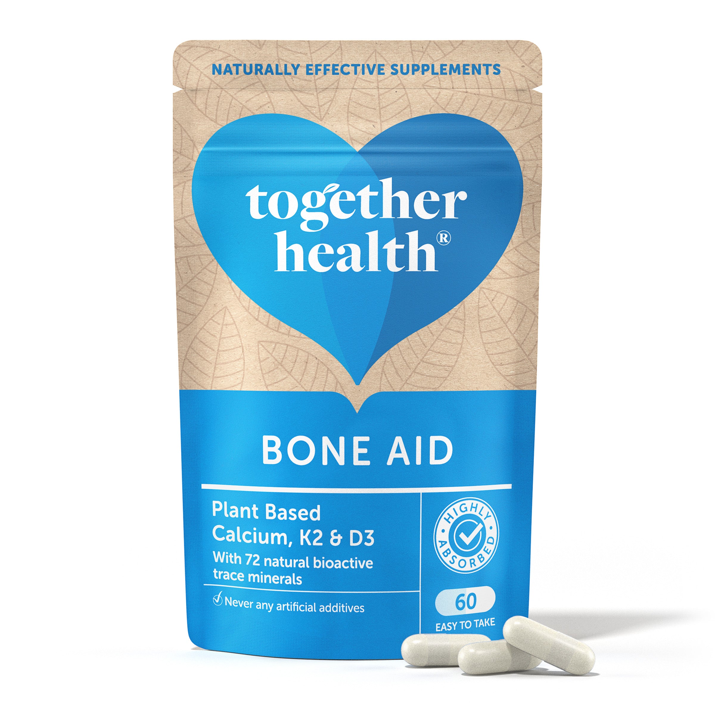 Bone Aid, Luuston tuki, 60 kaps