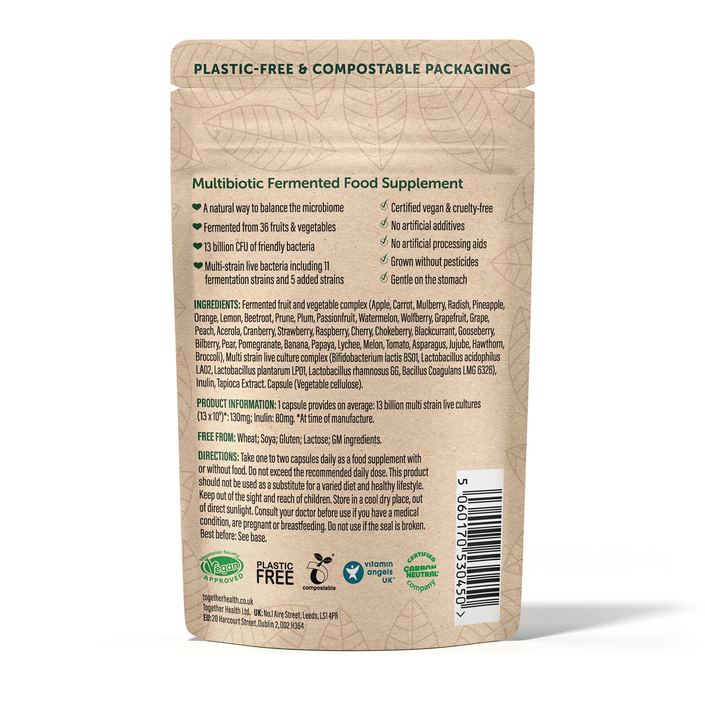 Multibiotic Microbiome Support, 30 kaps