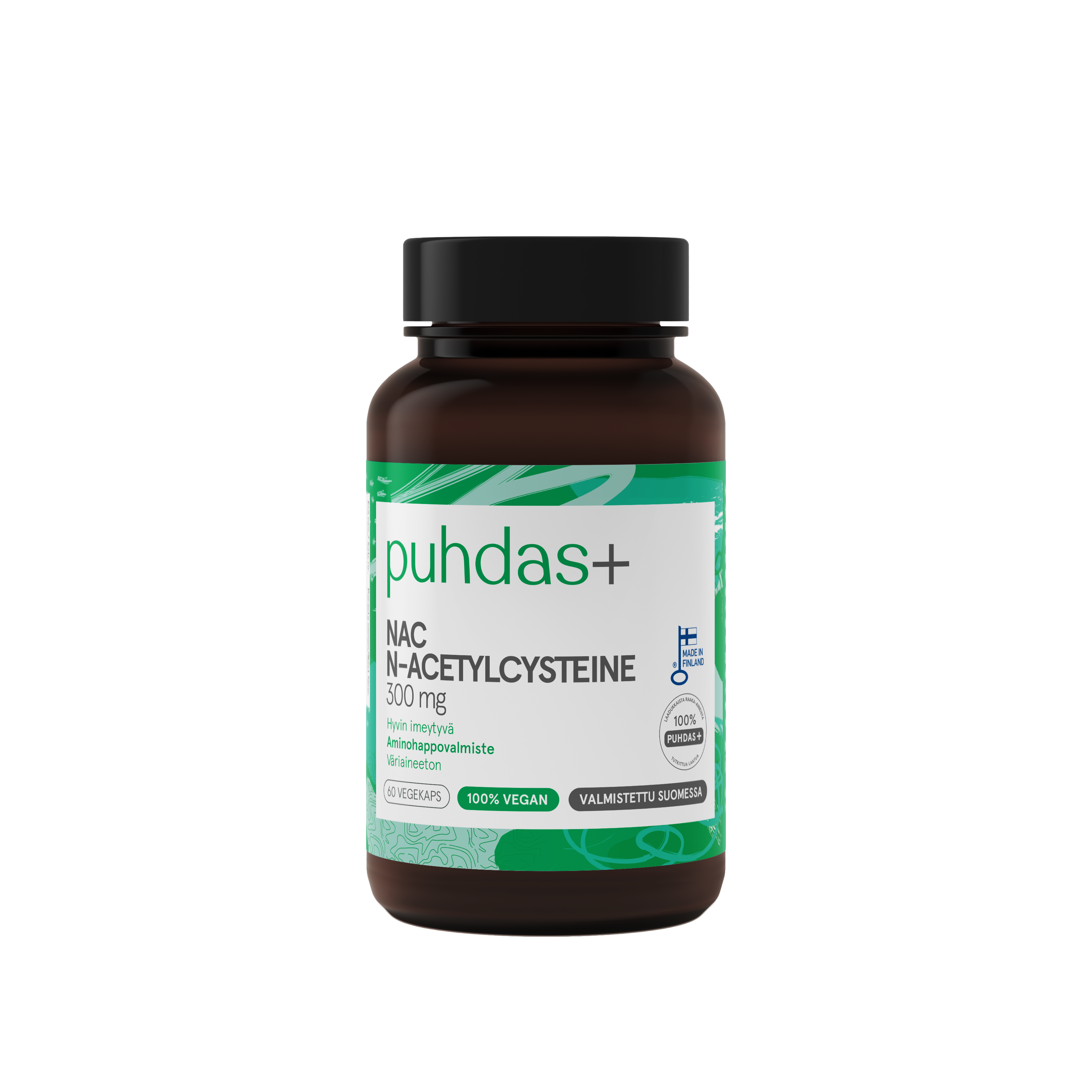 NAC-Asetyylikysteiinivalmiste, 60kaps, 27 g
