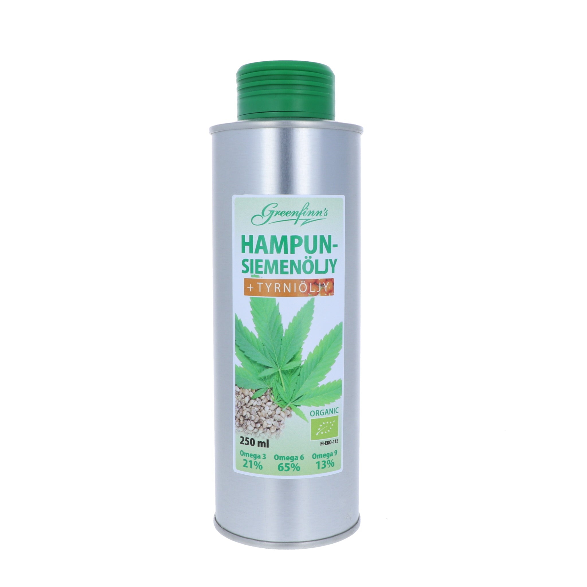 Hampunsiemen-tyrniöljy, 250 ml