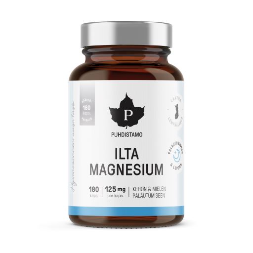 Iltamagnesium, 180 kps jättipakkaus, 149 g