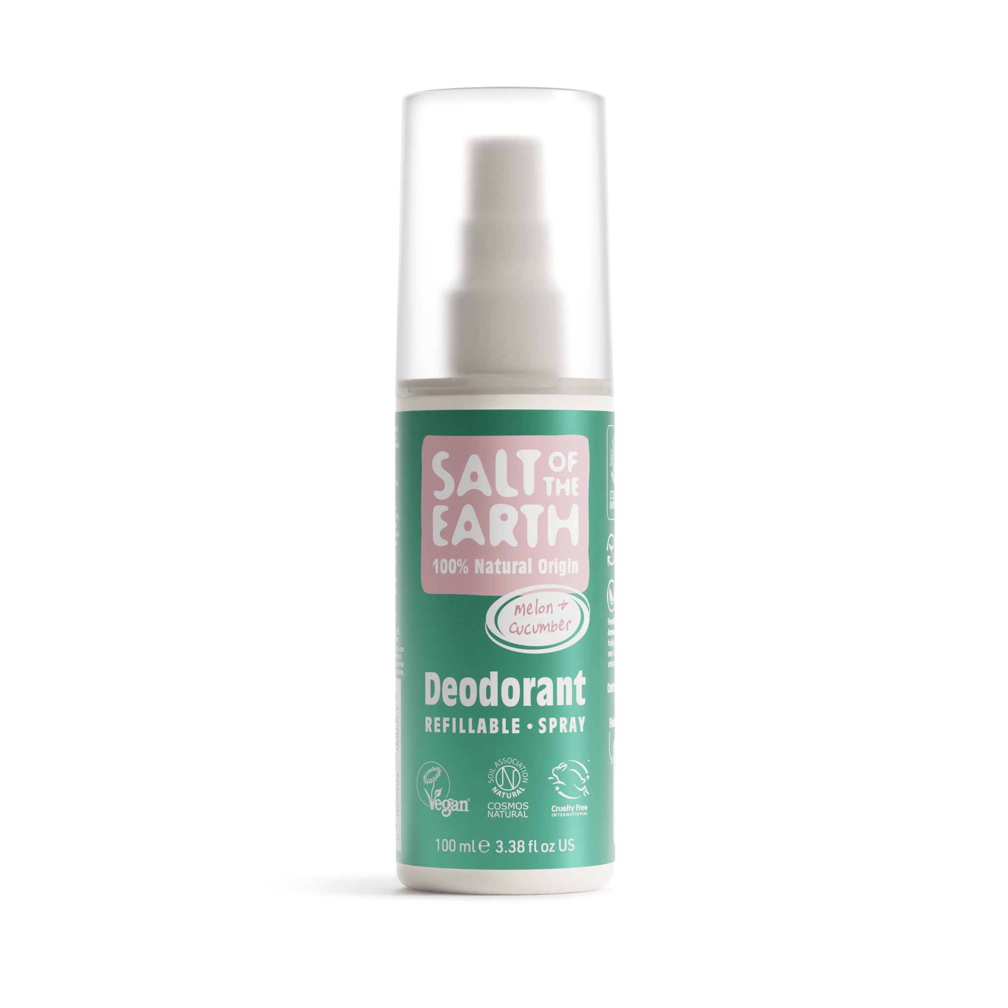 Kristallisuoladeo, Spray, Meloni & Kurkku, 100 ml