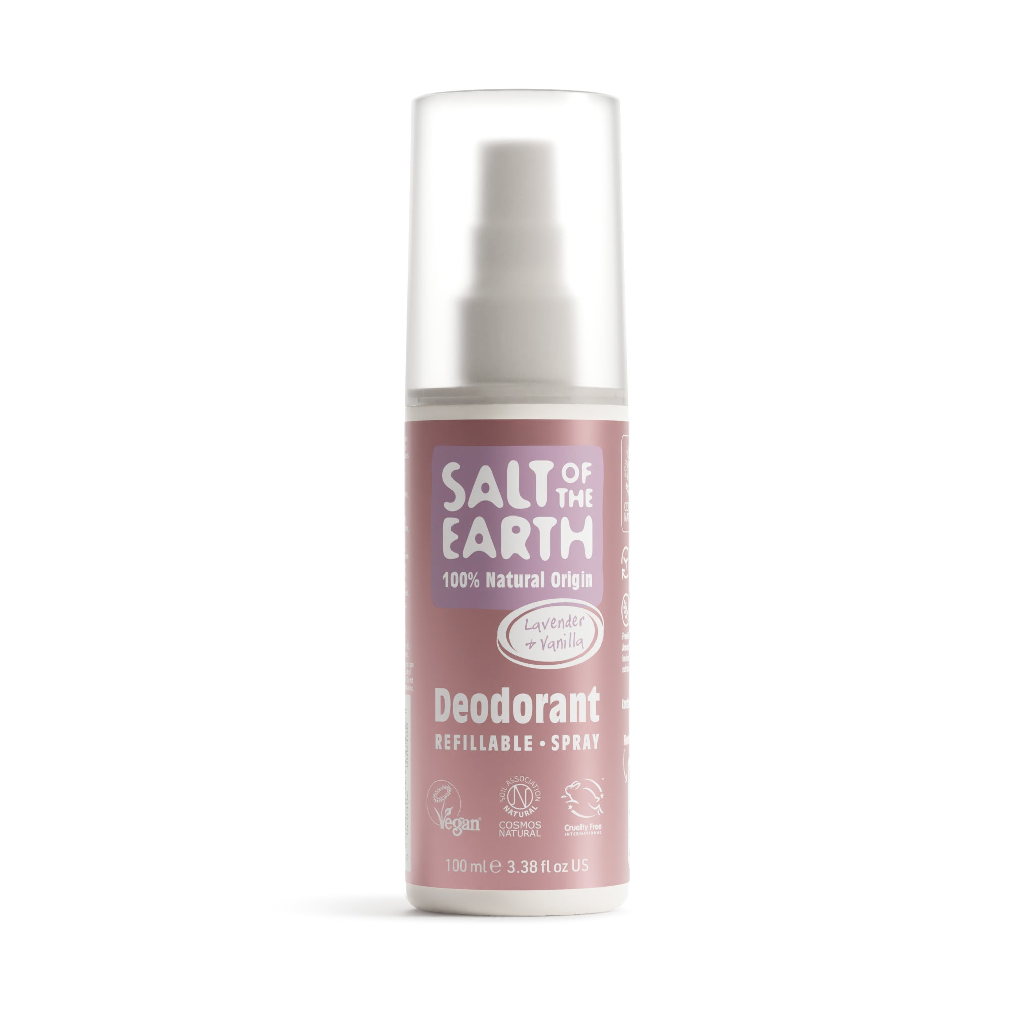 Kristallisuoladeo, Spray, Laventeli & Vanilja, 100 ml