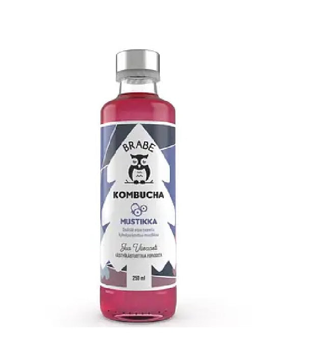 Kombucha mustikka, 250 ml