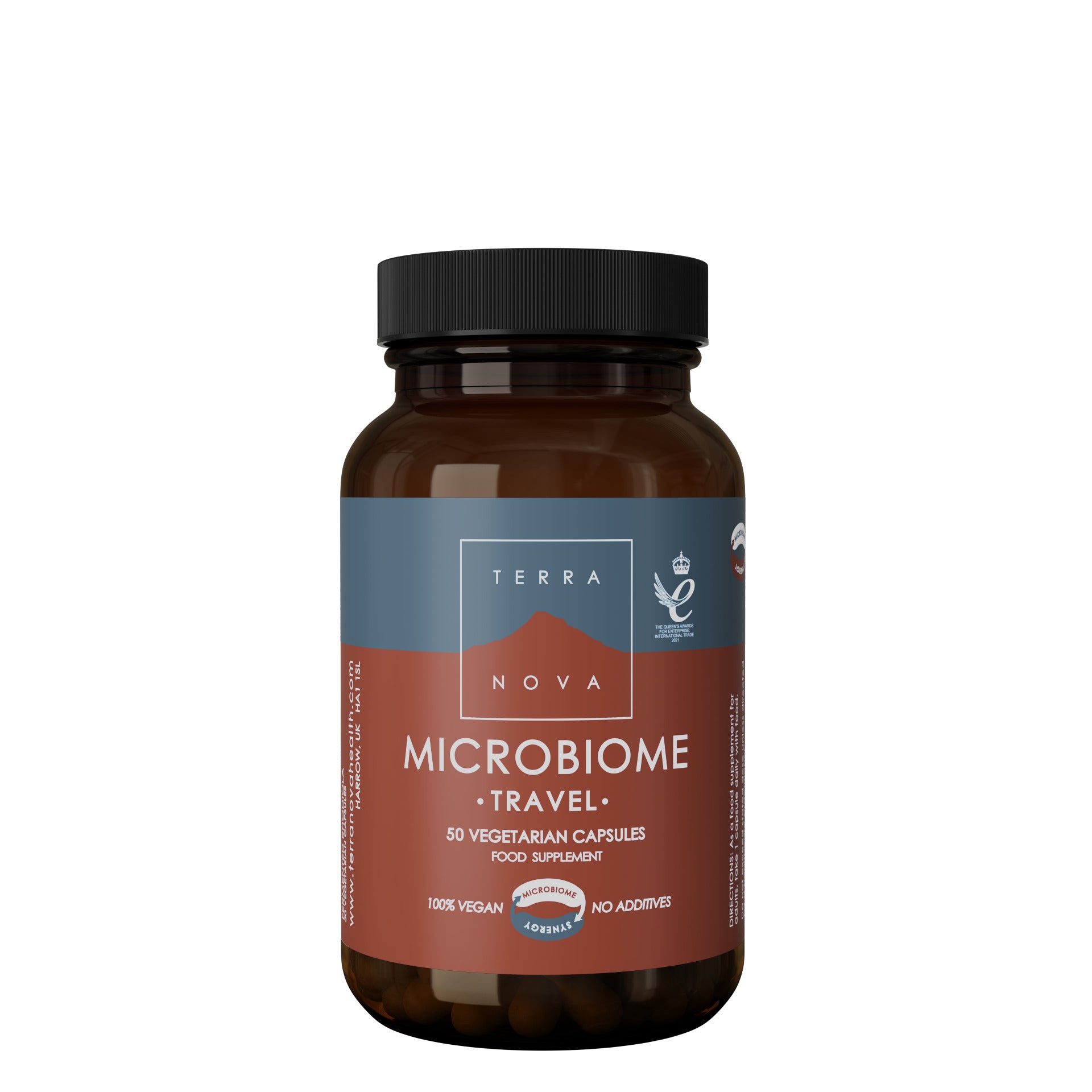 Microbiome TRAVEL, 50 kaps - Ruohonjuuri