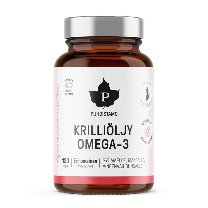 Puhdistamo Super Omega-3, 120 kaps